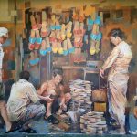 Mural Art - Wooden Clogs Shops