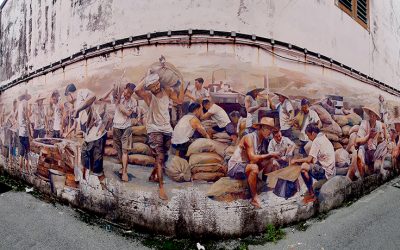 Mural Art – The Big Well and the Coolie Keng